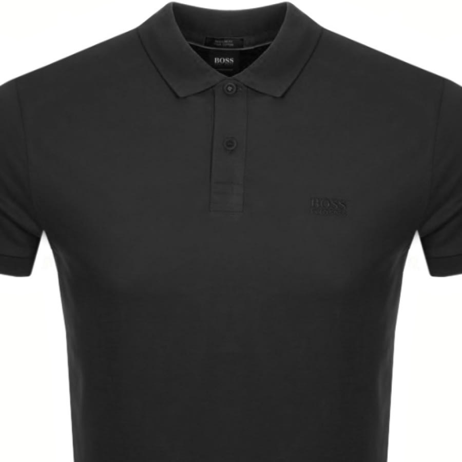 Alternative Image for ProductBOSS Piro Polo T Shirt Black2